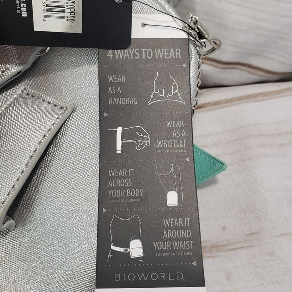 Bioworld Mandalorion Grogu The Child Convertible Crossbody Wristlet Belt Bag New - Picture 10 of 15